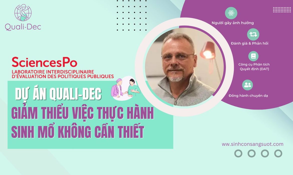 DỰ ÁN QUALI-DEC GIẢM THIỂU VIỆC THỰC HÀNH SINH MỔ KHÔNG CẦN THIẾT